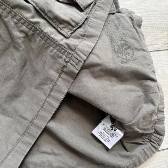 Woodland Adventure Gear Utility Vest Olive Green Sz M Outdoor Multi Pocket Hike - Picture 8 of 9